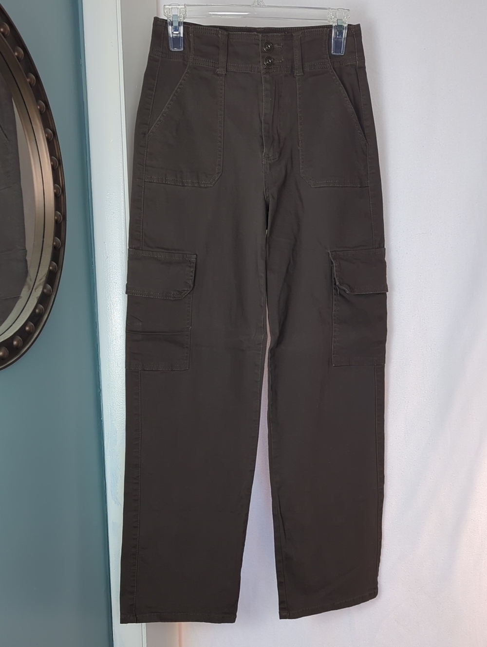 REgeneration Brown Cargo Pants Women's 3/26
